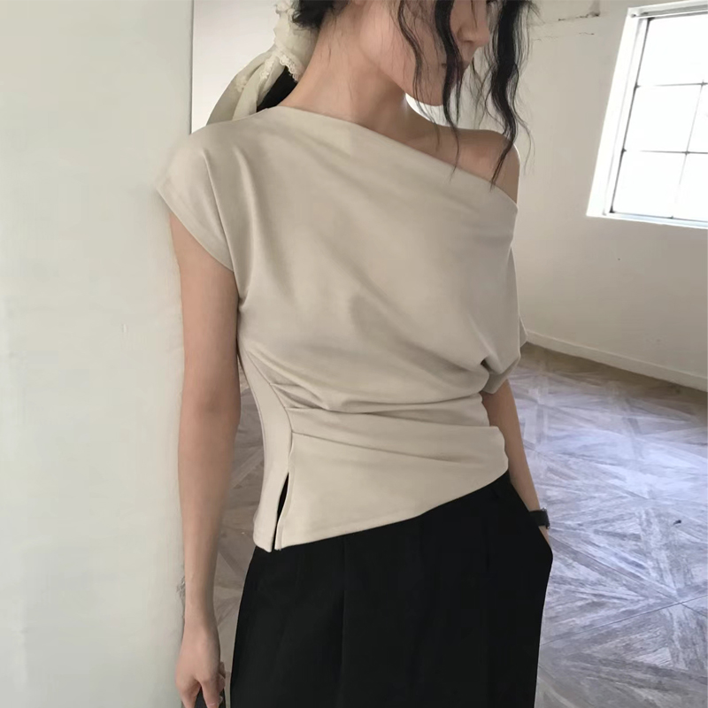 Elegant One-Shoulder Design Se - Korean Lifestyle & Kids Boutique ulasan dan harga