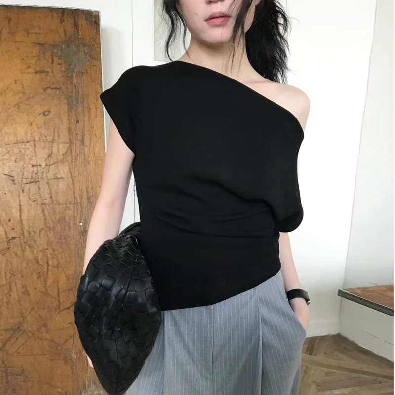 Elegant One-Shoulder Design Se - Korean Lifestyle & Kids Boutique ulasan dan harga