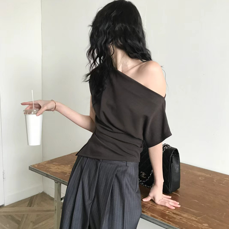 Elegant One-Shoulder Design Se - Korean Lifestyle & Kids Boutique ulasan dan harga