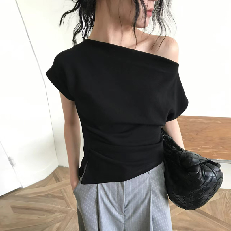 Elegant One-Shoulder Design Se - Korean Lifestyle & Kids Boutique ulasan dan harga