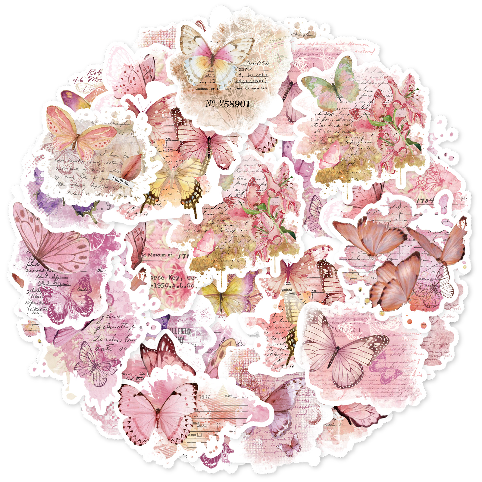 Etori Life Pink Watercolor But - Korean Lifestyle & Kids Boutique ulasan dan harga