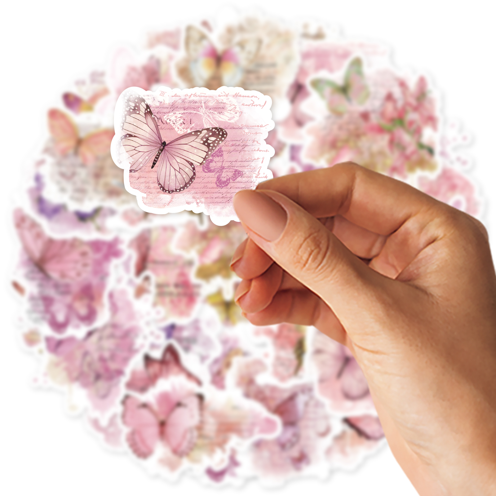 Etori Life Pink Watercolor But - Korean Lifestyle & Kids Boutique ulasan dan harga