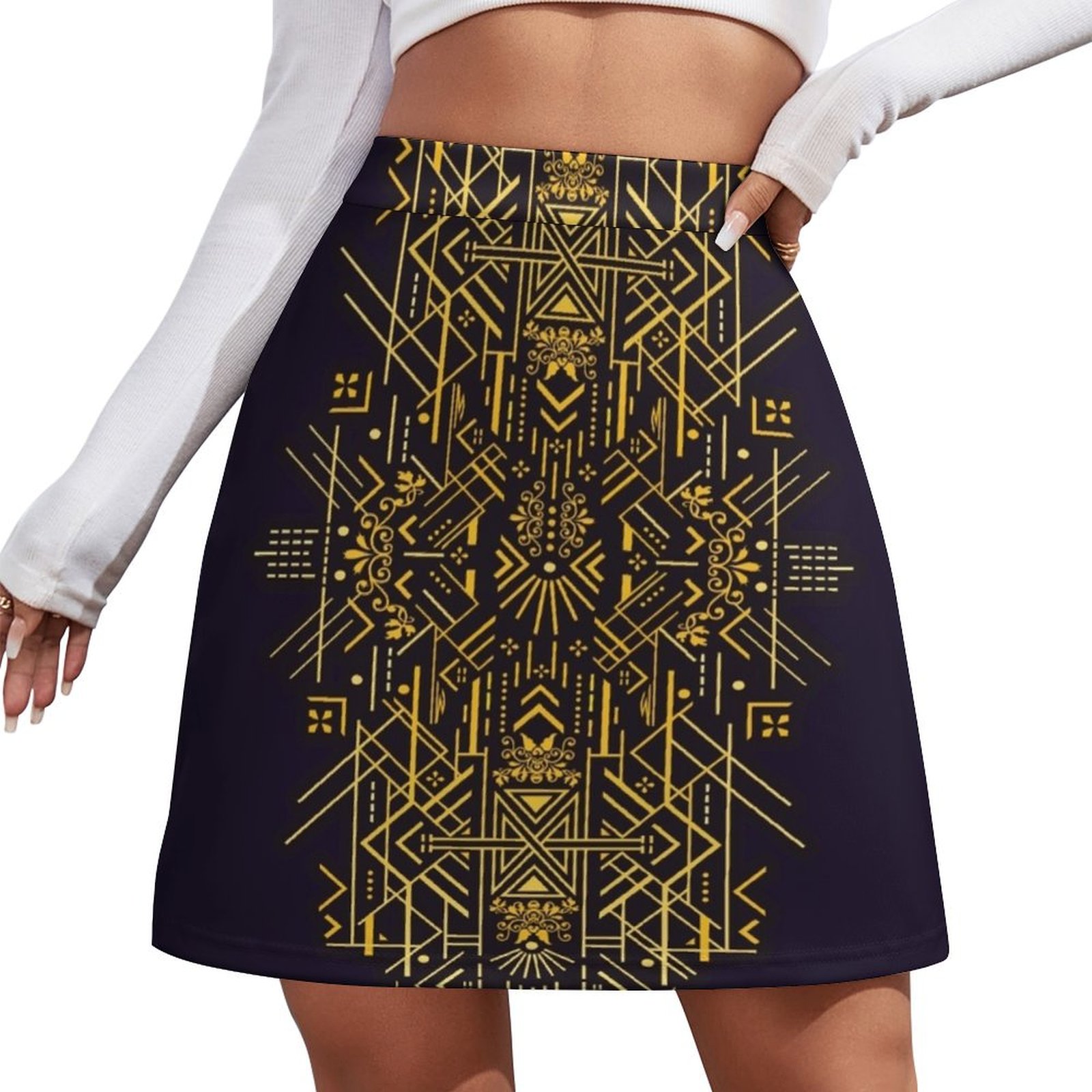 Life is Golden Mini Skirt wome - Korean Women Lifestyle ulasan dan harga