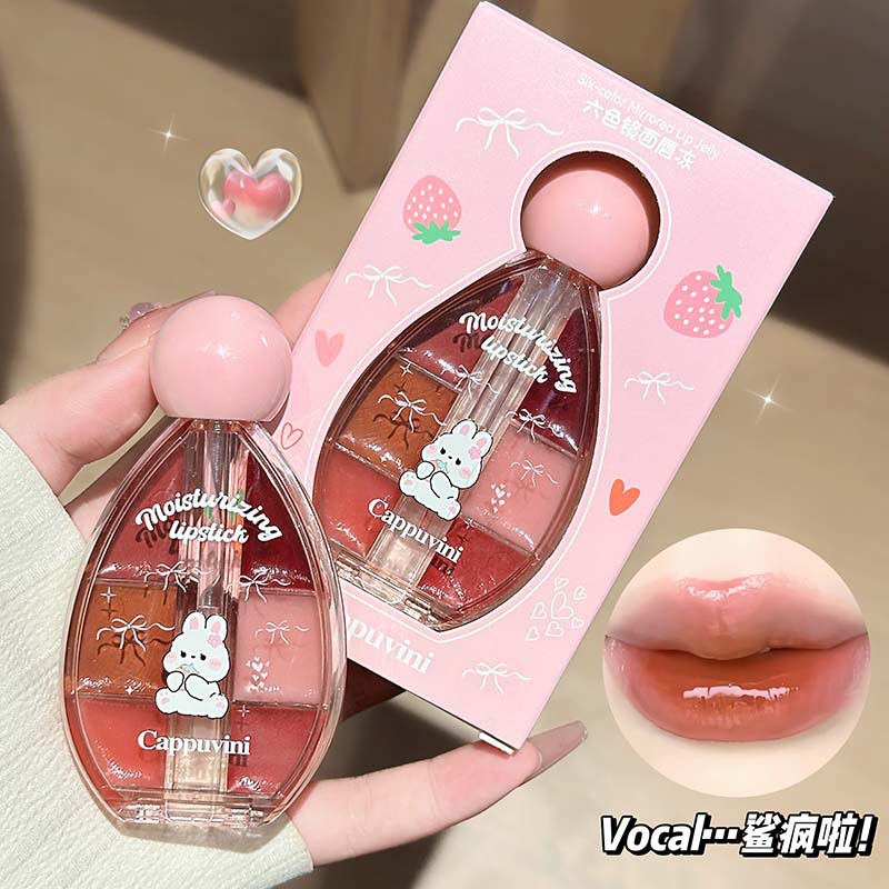 Korean Fashion Six-color Mirro - Lip Tint Korean ulasan dan harga