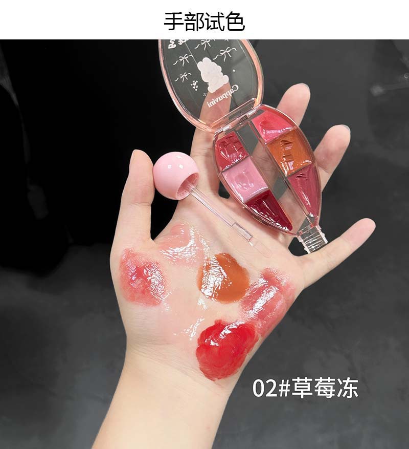 Korean Fashion Six-color Mirro - Lip Tint Korean ulasan dan harga