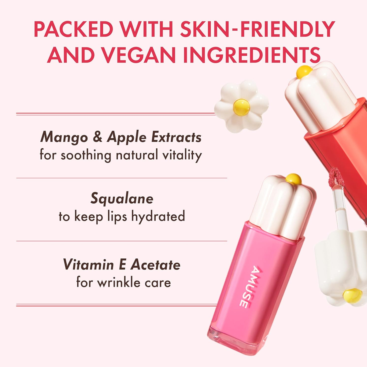 [ClearanceSale] AMUSE DEW TINT - Lip Tint Korean ulasan dan harga
