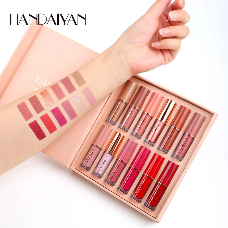 12pcs Moisturizing Liquid Lips - Lip Tint Korean ulasan dan harga