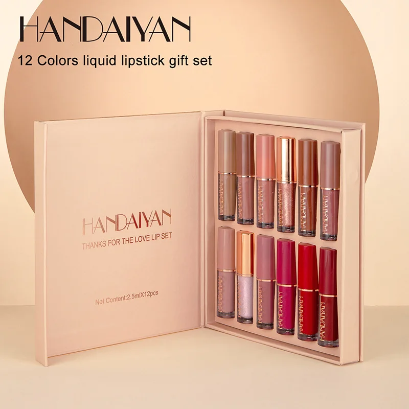 12pcs Moisturizing Liquid Lips - Lip Tint Korean ulasan dan harga
