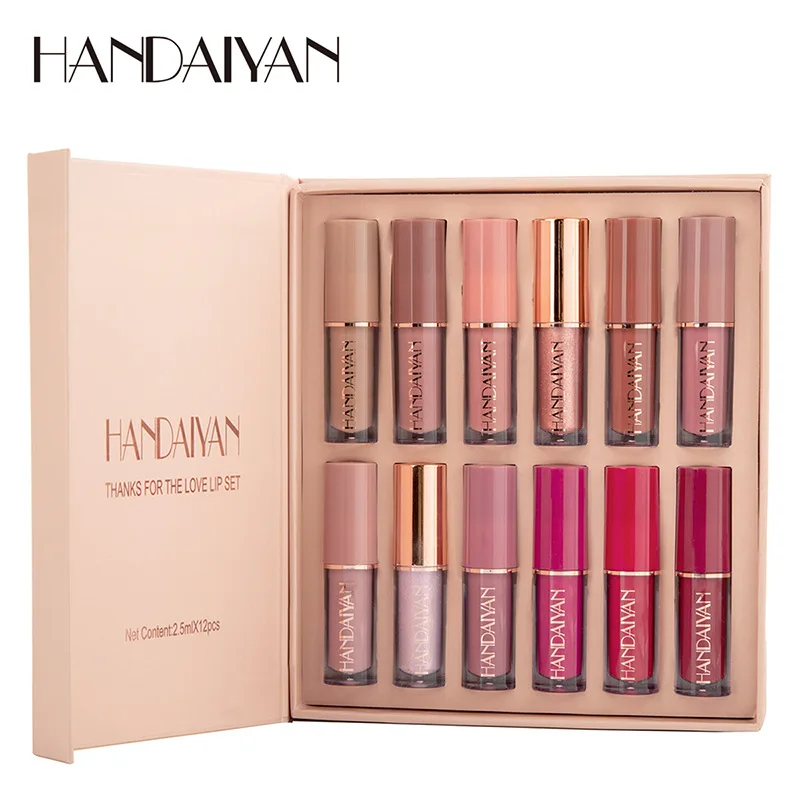 12pcs Moisturizing Liquid Lips - Lip Tint Korean ulasan dan harga